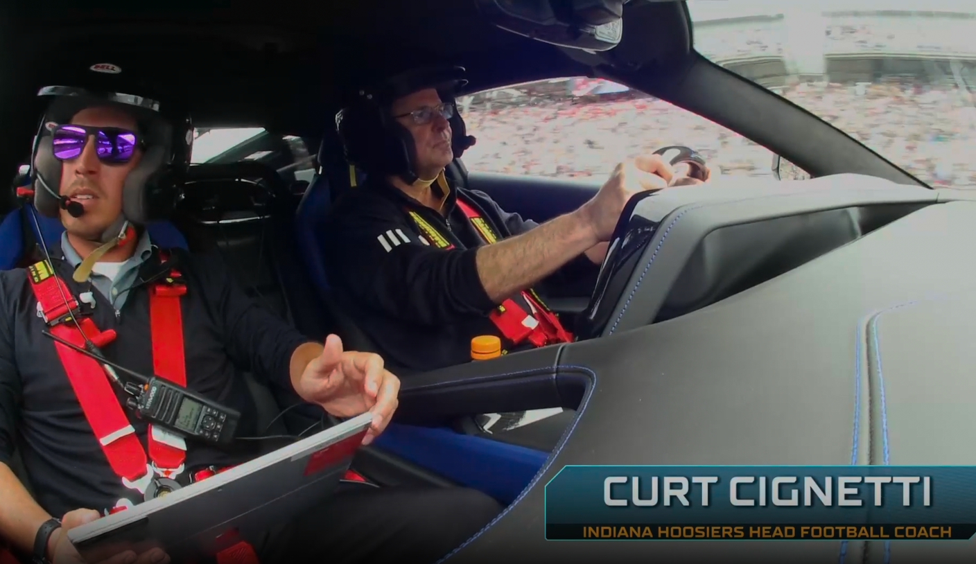 Curt Cignetti 获邀担任 开云的登录网址 名誉领跑车司机，见证印第安纳州体育传奇